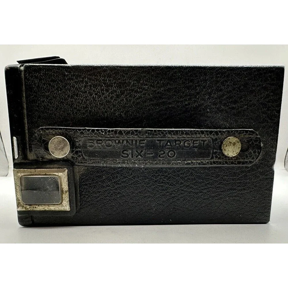 VINTAGE EASTMAN KODAK BROWNIE BOX CAMERA TARGET SIX- 20
